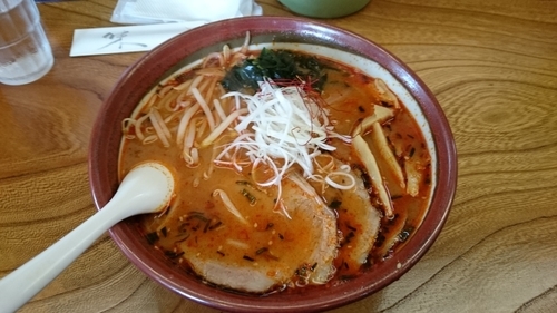 「辛味噌チャーシューメン880円」@麺屋一里の写真