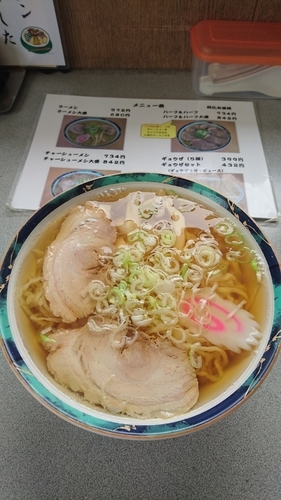 「ラーメン 572円」@佐野らーめん 麺龍の写真