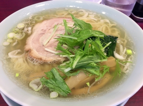 「らーめん（５８０円）」@佐野らーめん 湧の写真