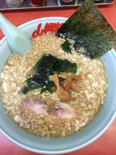 「煮干し醤油らーめん」@ラーメン山岡家 大口店の写真