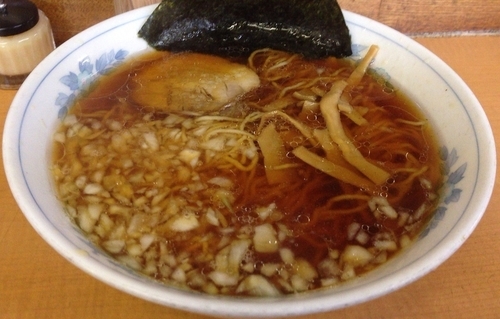 「中華そば大盛＋半ライス(550円＋100円＋150円)」@えびす丸の写真