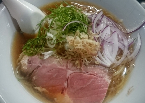 「中華そば（冷やし）＋和えそば（冷やし）」@麺処 晴の写真