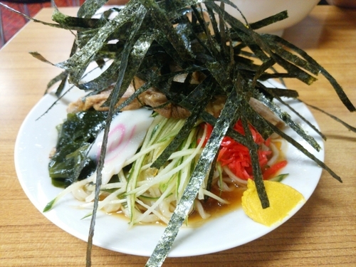 「冷しチャーシューメン(並盛)1,320円」@森田屋支店 太田店の写真