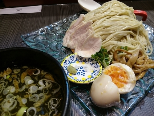 「【限定】塩つけ麺～～瑠SOBA～～900円 他」@柳麺 呉田-goden-の写真