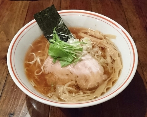 「和の醤油そば【限定】」@井之上屋の写真