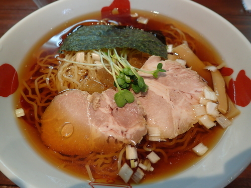 「【期間限定】冷し支那そば」@支那そば 正月屋の写真