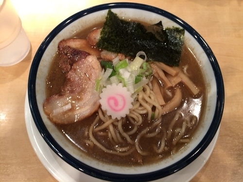 「旨味醤油そば 750円」@つけめん 玉 シャポー船橋店の写真