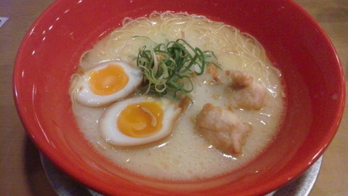 「とろり（味玉）」@ぺこりの写真