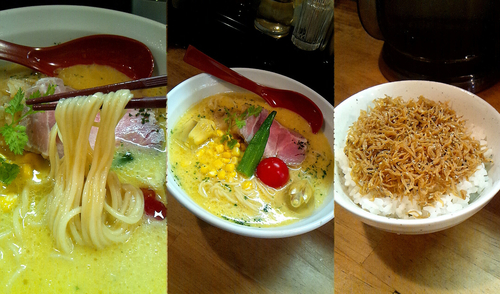 「期間限定『冷しもろこしらーめん(￥870)』」@めん屋 平右衛門の写真