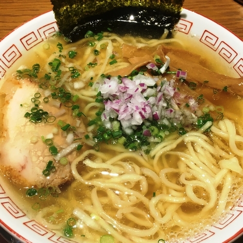 「手もみ煮干そば」@中華そば 二階堂の写真