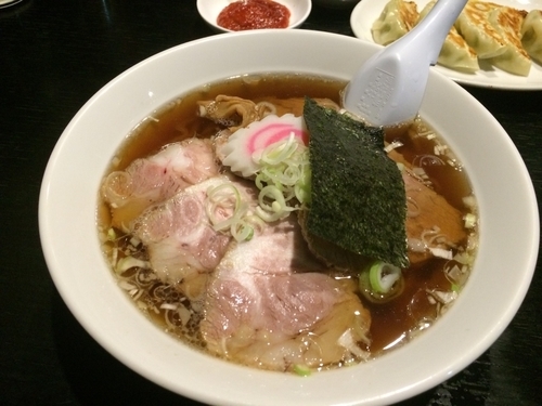 「醤油チャーシュー麺」@自家製麺 名無しの写真