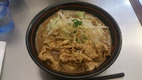 「みそらーめん_780円」@麺創研 紅 府中の写真