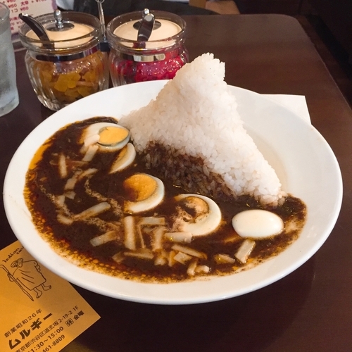 「玉子入りムルギー＋チーズ＋大辛」@ムルギーの写真