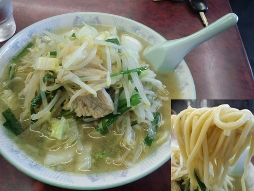 「たんめん790円＋大盛150円麺固め」@三幸苑 港南台店の写真