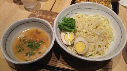 「かぼす風味つけ麺」@由丸 大手町店の写真