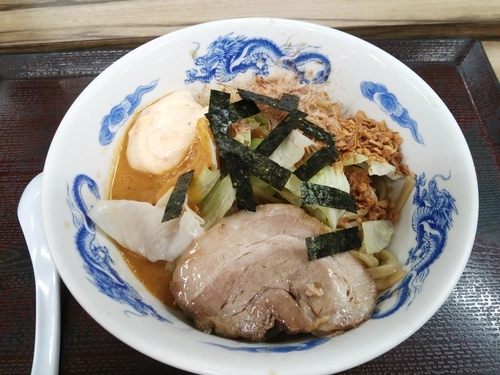 「冷やしまぜそば」@ジャンクガレッジ プレナ幕張店の写真