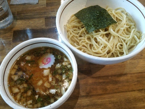 「つけそば並」@BASSOの写真