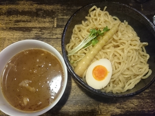 「カレーつけめん ￥800」@燈の車の写真