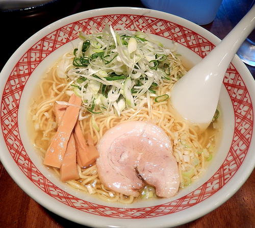 「白だし＋葱(950円）」@支那そば しんばの写真