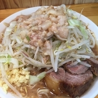 小ラーメン ニンニク少なめ アブラ 生姜