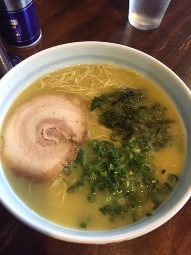 「生からし入りラーメン　780円」@らーめん まる玉 両国店の写真