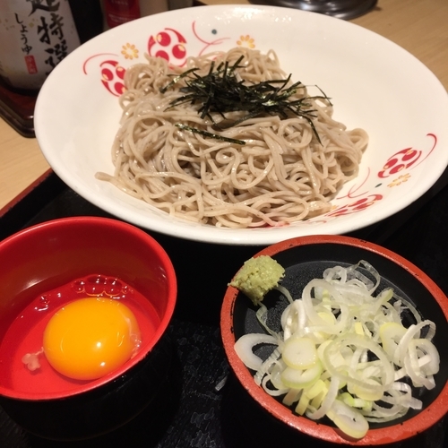 「ざるたま（￥300）」@いろり庵きらく 上野店の写真