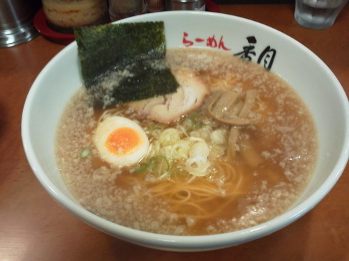 「醤油ラーメン 850円」@らーめん香月 六本木店の写真