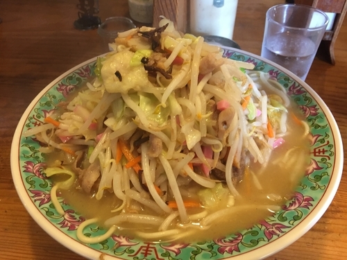 「ちゃんぽん大盛¥670+¥200」@佐賀ラーメン 喰道楽 北方本店の写真