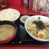 つけ麺太麺200g 800円+ランチ時ライス無料大盛