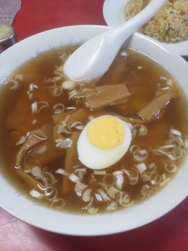 「ﾁｬｰｼｭｰ麺600円」@来々亭の写真