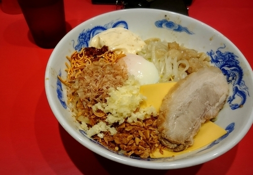 「まぜそば」@ジャンクガレッジ 白岡店の写真