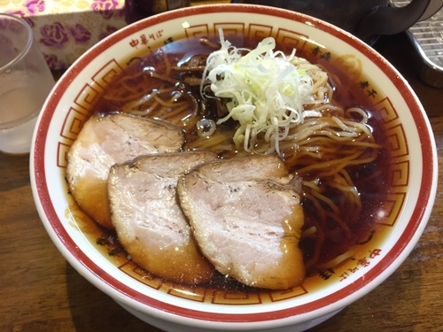 「冷やし煮干そば 800円」@中華そば つし馬の写真