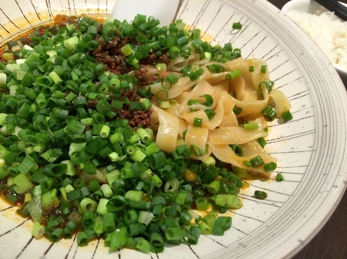 「汁無し担担麺（ライス付）900円」@想吃担担面 名駅エスカ店の写真