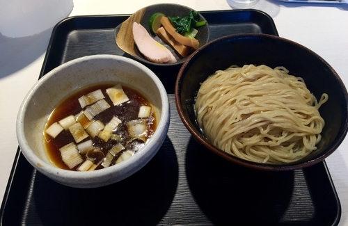 「[限定]名古屋コーチンの細つけ麺800円」@煮干し中華そば 一燈の写真