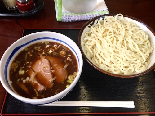 「特製つけそば・中」@日の出屋の写真