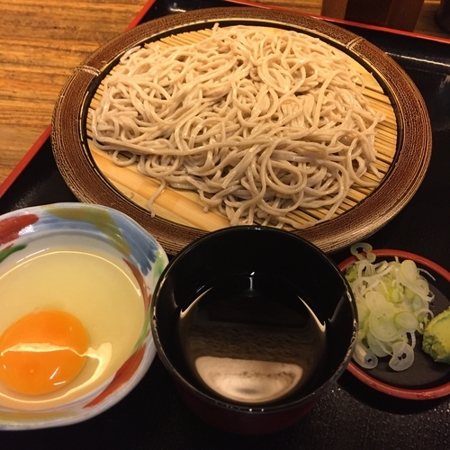 「石臼挽きもりたま（￥350）」@そば新 蒲田西口店の写真