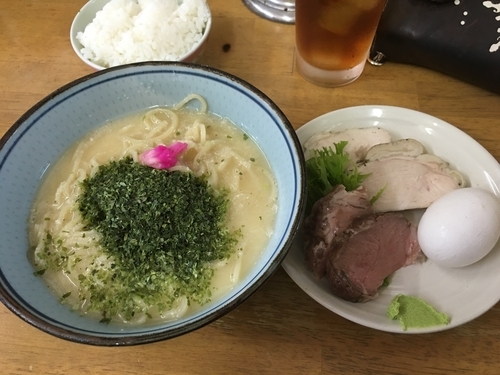 「吸いトロロ冷やし蕎麦」@MENYA 食い味の道有楽の写真