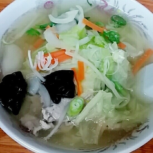 「タンメン ５５０円」@すかい食堂の写真