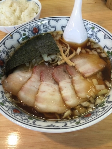 「45チャーシュー麺(850円)」@幽谷らーめんの写真