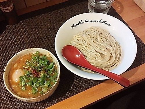 「【限定】四川風味噌つけ麺(E)＋味玉」@麺庵ちとせの写真