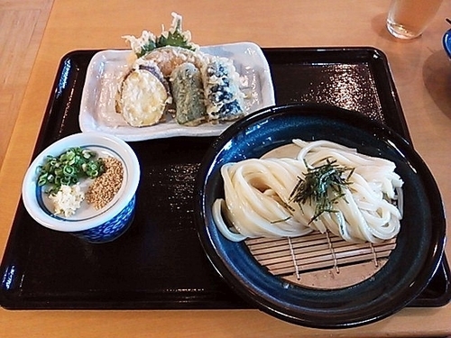 「天ざるうどん＋おでん」@乃きやの写真