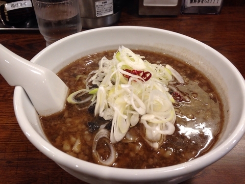 「限定 忍者黒塩ラーメン¥850」@つけめんTETSU 赤羽店の写真