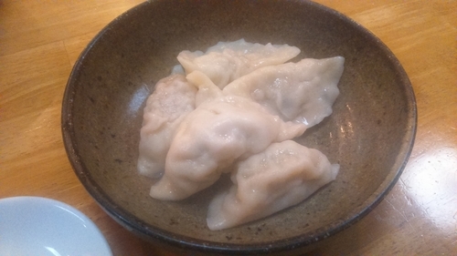 「水餃子500円」@くらまの写真