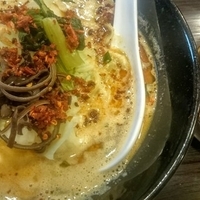 辛海老味濃厚タンタン麺＋替え玉無料