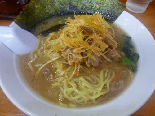 「ネギらーめん」@ラーメン堂 仙台っ子 青葉通り店の写真