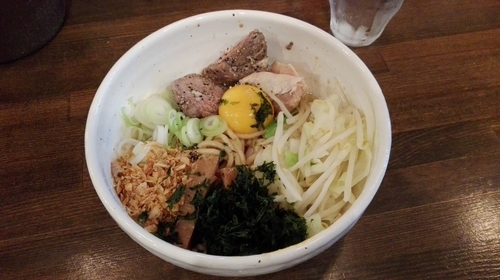 「まぜそば」@麺処 井の庄の写真