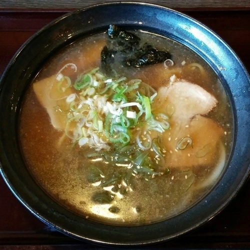 「こってりすぎるラーメン しょうゆ」@究 菊水店の写真