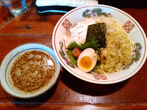「期間限定 特製梅つけ麺」@拉麺 笑和の写真