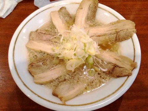 「喜多方塩肉そば」@TSUKEMEN GTの写真