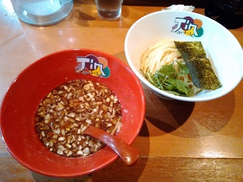 「トマトつけ麺」@ゆいまーる人 安慶田店の写真